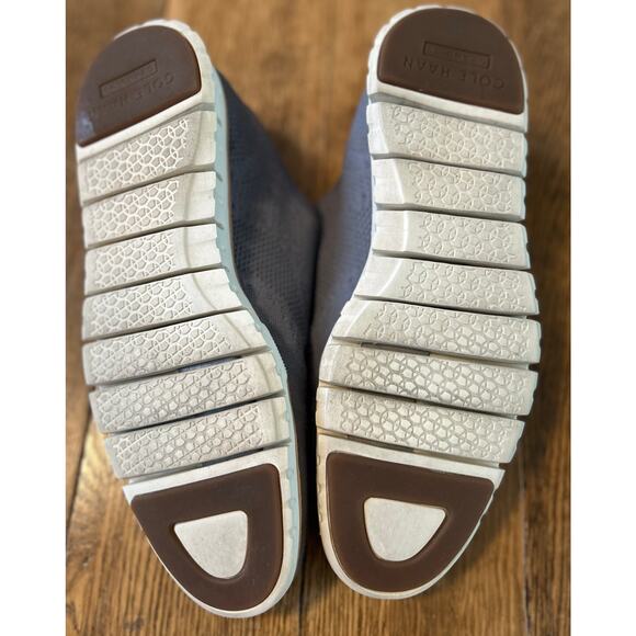 Cole Haan Zerogrand Wingtip Stitchlite Oxford Gray Shoes Men’s Sz 10.5 #C24944 - Picture 7 of 10